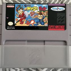 Ninja Boy Super Nintendo Video Game