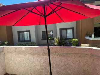 Exterior Umbrella  with stand