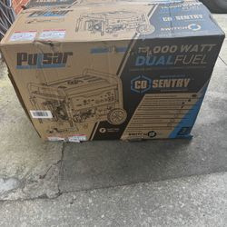 Pulsar 13,000/10,000 -Watt Dual-Fuel Gasoline and Propane with Push to Start Portable Home Power Gen