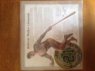 1994 patch. Dedication for the Roberto Clemente statue.