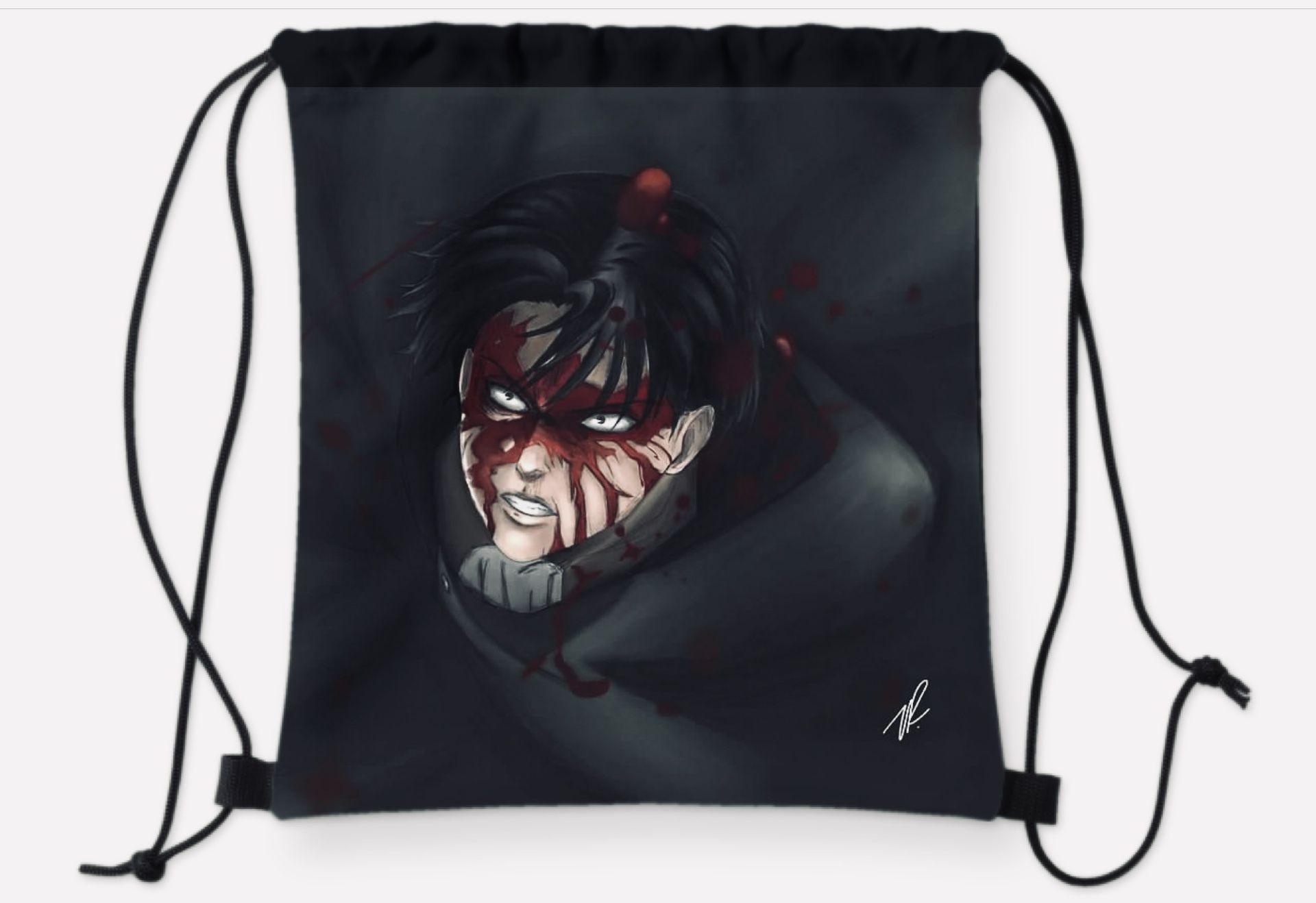 Anime Attack On Titans Drawstring Backpack 