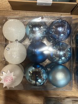 Shatterproof Christmas Ball Ornaments Set