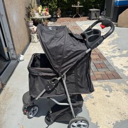 Black Vivo Pet Stroller