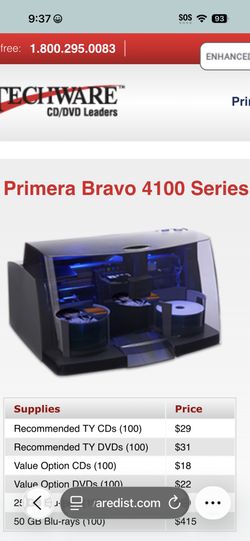 Bravo 4100 Printer