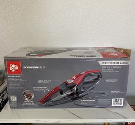 OPEN BOX Scorpion Plus Handheld Vacuum 