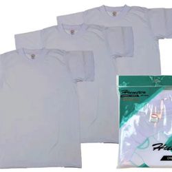 NEW SHIRT 3 PK WHITE CREW NECK 