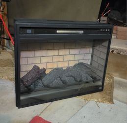 Electric Fireplace Insert – Works Great! 🔥
