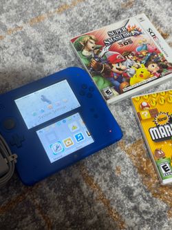 Original Nintendo 2DS with two games