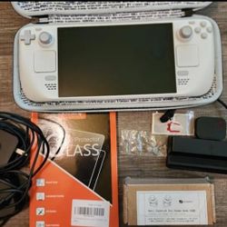 Valve Steam Deck Limited Edition White OLED Gaming System 1TB SSD
