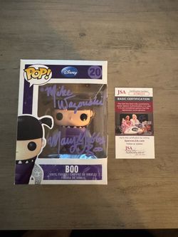 Mary Gibbs Signed Boo #20 Funko Pop – Monsters Inc. – JSA Certified