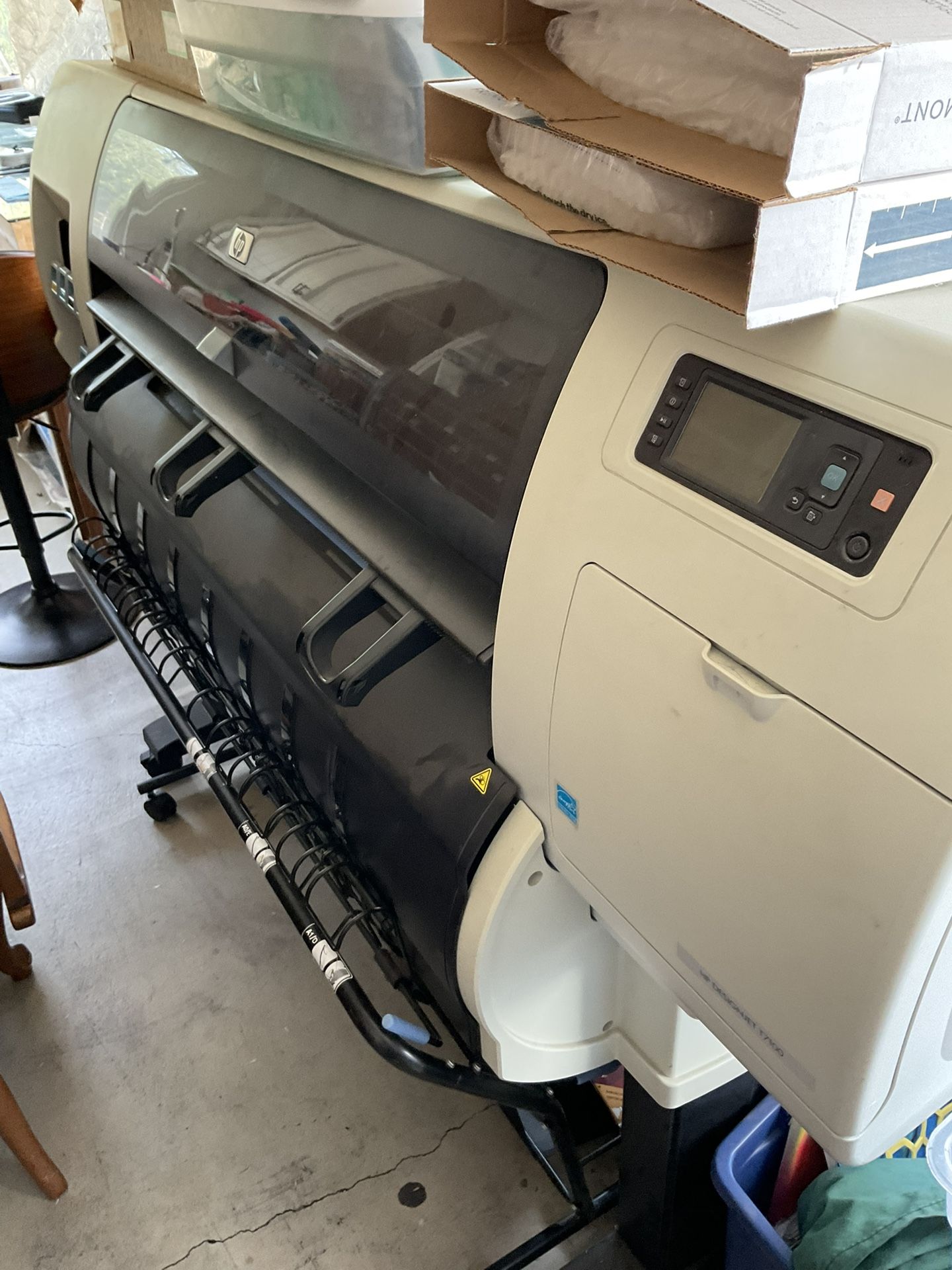Hp T7100 Plotter Banner Printer