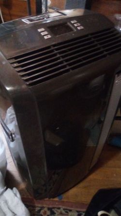 Portable air conditioner with remote