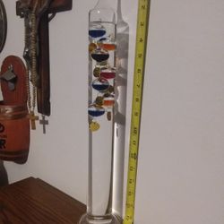 Decorative Glass Thermometer