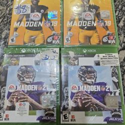 Xbox X S One Games Madden 19 21 $5 Each
