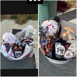 Friday The 13 Spooky Basket 