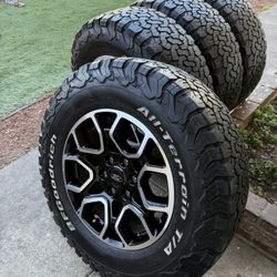Ford F150 Wheels And Tires Good