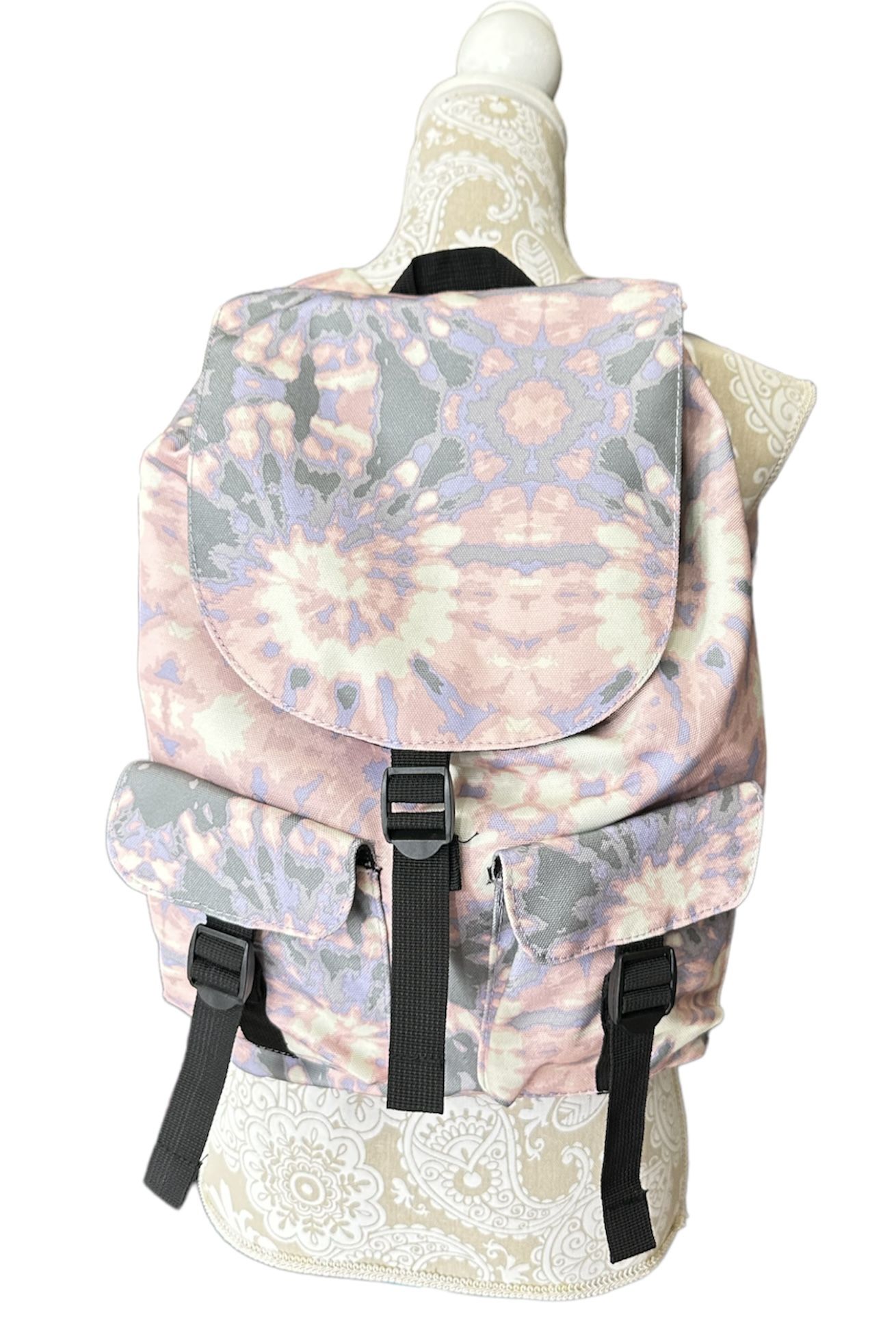nwt art class pink/ purple tie dye backpack