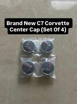 Brand New C7 Corvette Rims Center Cap (Set Of 4)