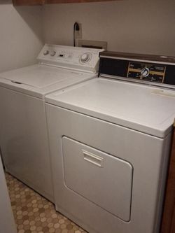 Washer and dryer