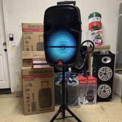 Rechargeable Speaker System 