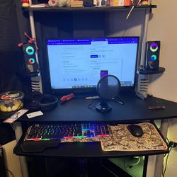 Pc Set Up. Monitor Not included