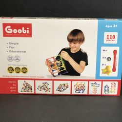 NEW Goobi Construction Set - 110 Pcs
