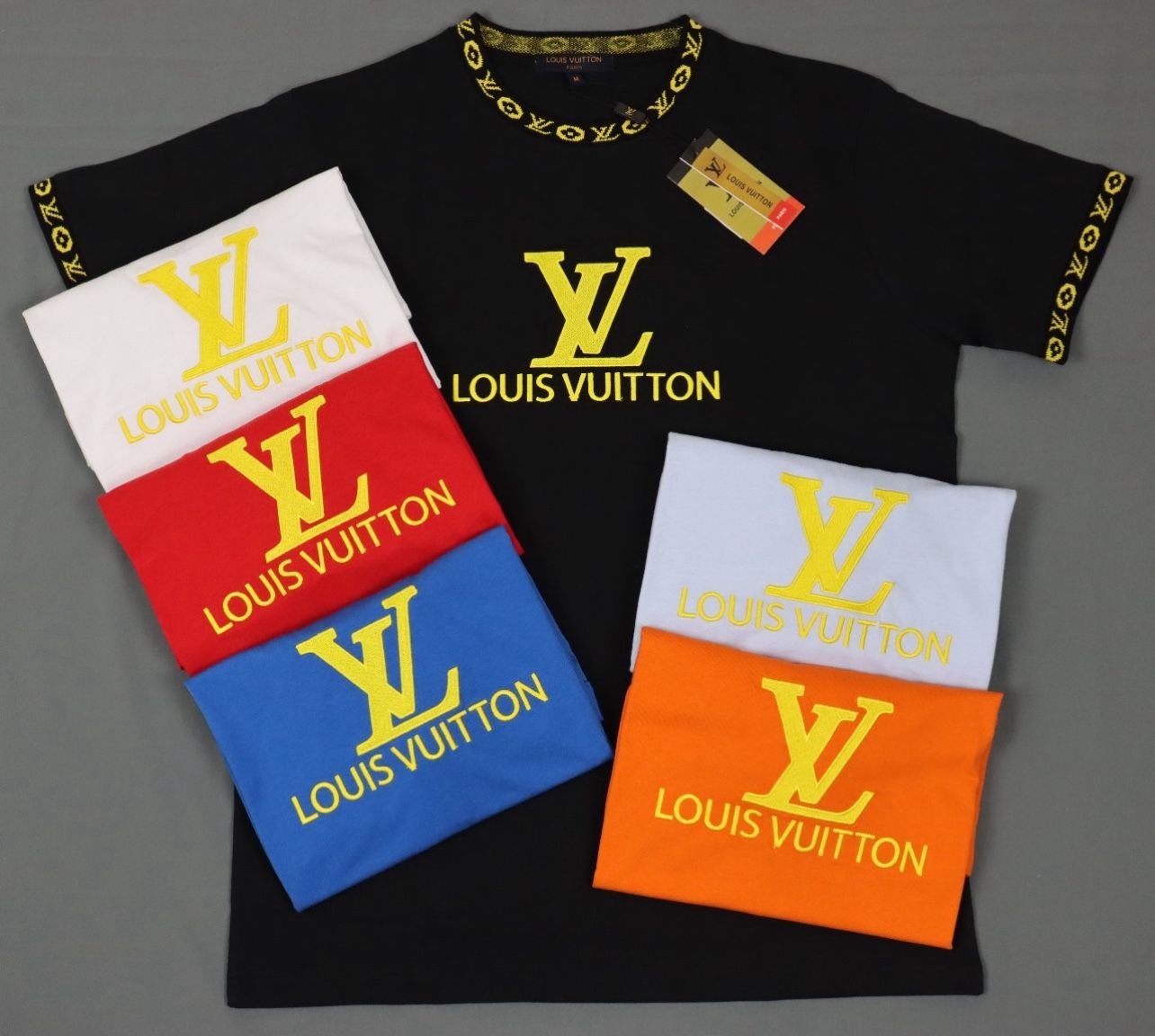 Louis Vuitton Multiple Colors Short Sleeve T-Shirt -S, M, L, XL, XXL