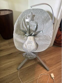 NEW Zoicay Baby Swing for Infants with Remote & Bluetooth App (Gray)