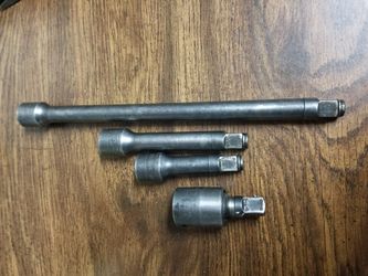 Snap On 1/2 Dr 4 Pc Impact Extension Set