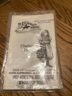 Girls Vintage Dress Pattern By Buckaroo Bobbins 