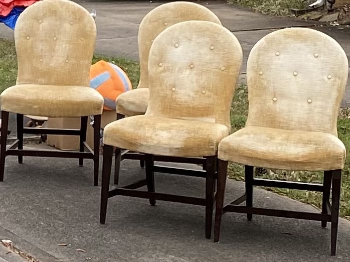 4 Antique Chairs 