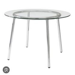 IKEA Glass Table 