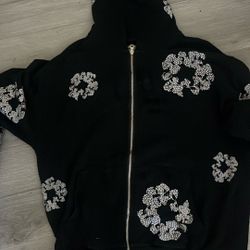 Zip Up Denim Tears Size M