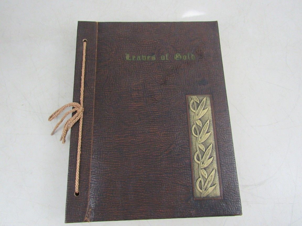 Leaves of Gold Prayers Verses Religious Inspirational 1963 Clyde Lytle