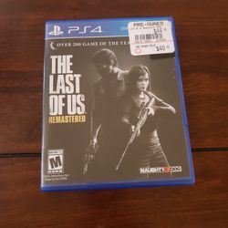 PS4 THE LAST ONE REMASTERED 
