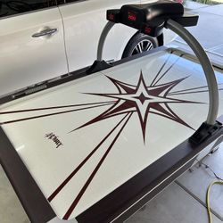American Heritage Billiards Monarch Air Hockey Table