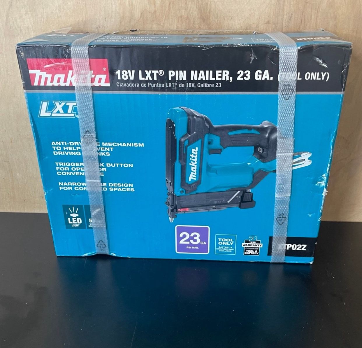 Makita New 23 Pin Nailer 18v
