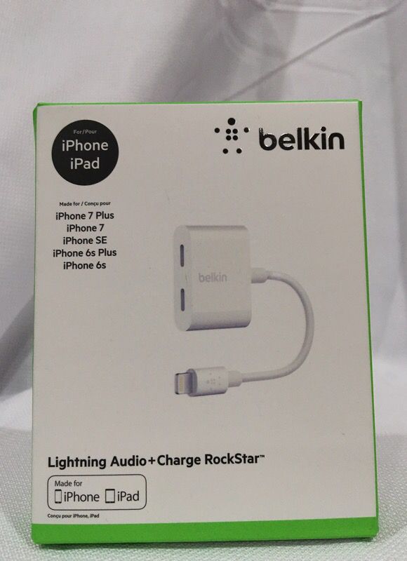 Belkin Lightning Audio Charge Rockstar For Iphone 7 And Iphone 7 Plus For Sale In Des Plaines Il Offerup
