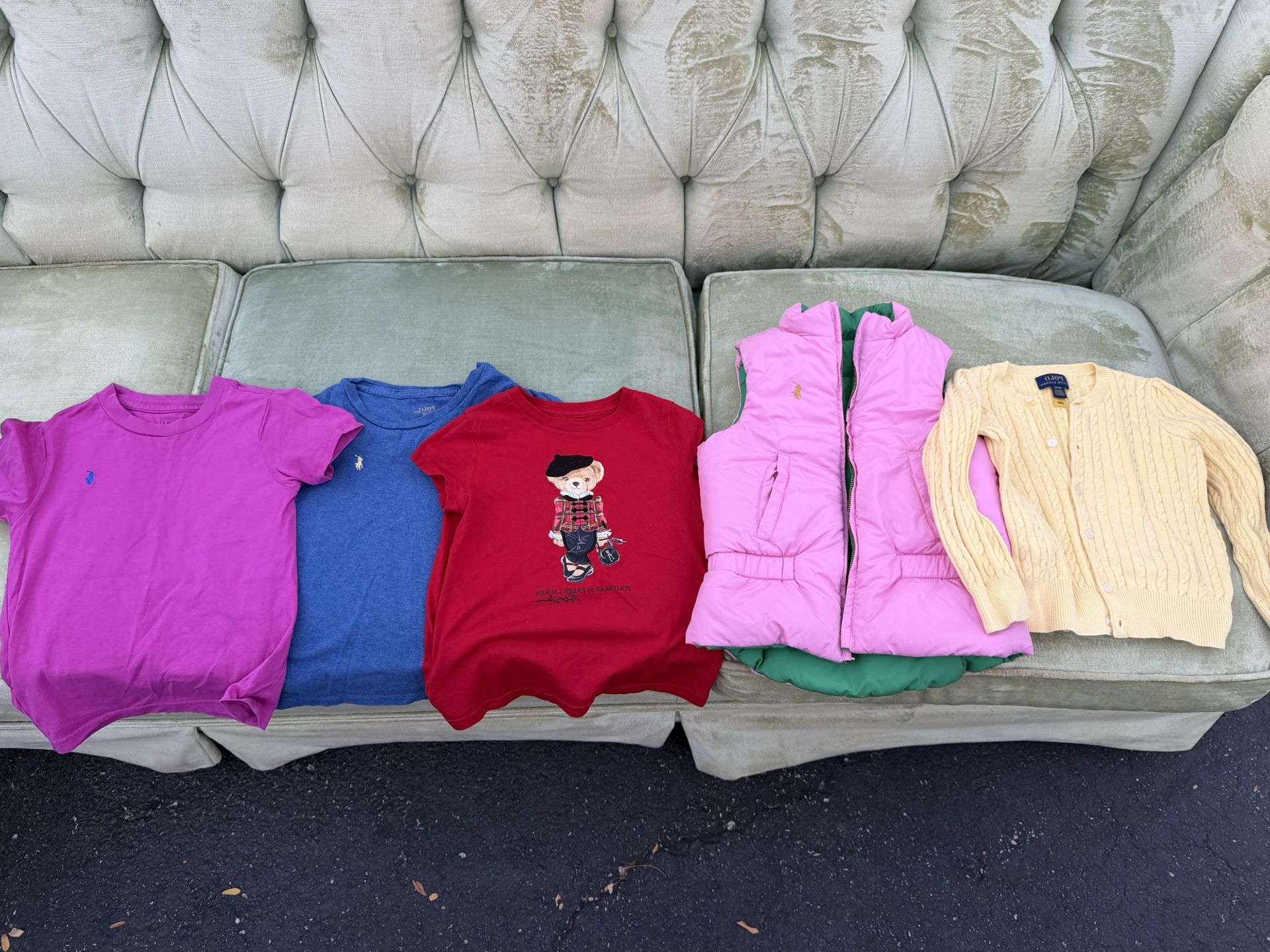 Ralph Lauren toddler girl clothes good for age 2-4