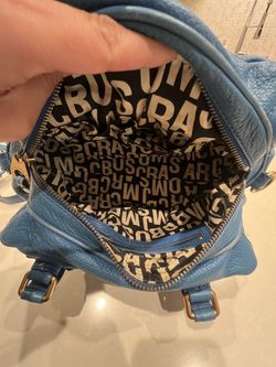 Marc by Marc Jacobs Blue Classic Q Baby Groovee Satchel for Sale