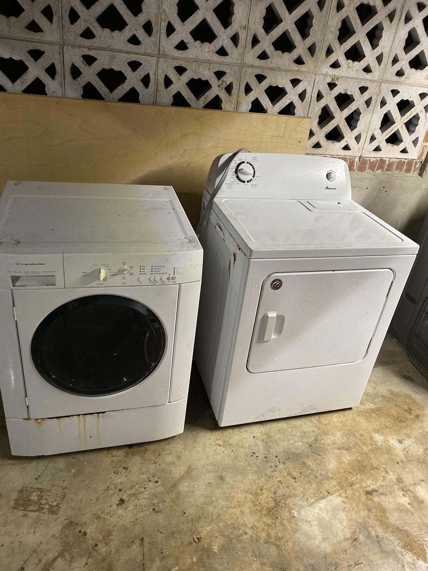 Washer and Dryer (used) $200 both fully functional