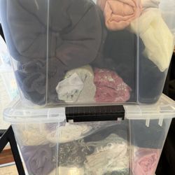 Fabrics All Different Materials And Sizes 