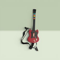 Red Octane Guitar Hero SG controller for PS2 WITH original box