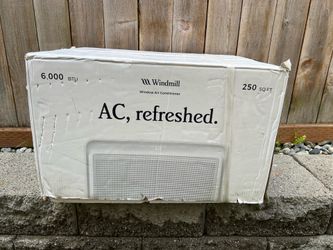 AC, refreshed. 6000BTU