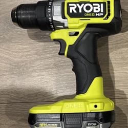 Ryobi Drill With 20 V slim Battery