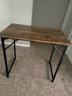 Brown ikea table
