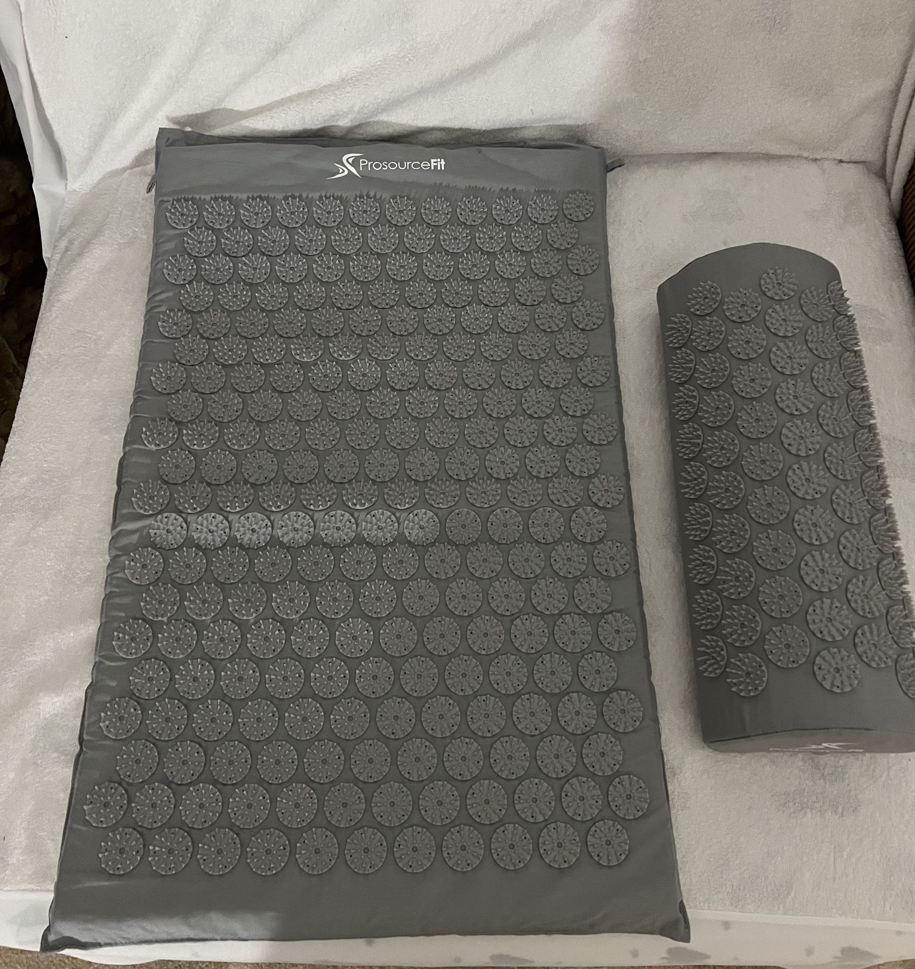  Mat and Pillow Set for Back/Neck Pain Relief 