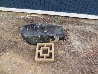 200+ pound obsidian rock