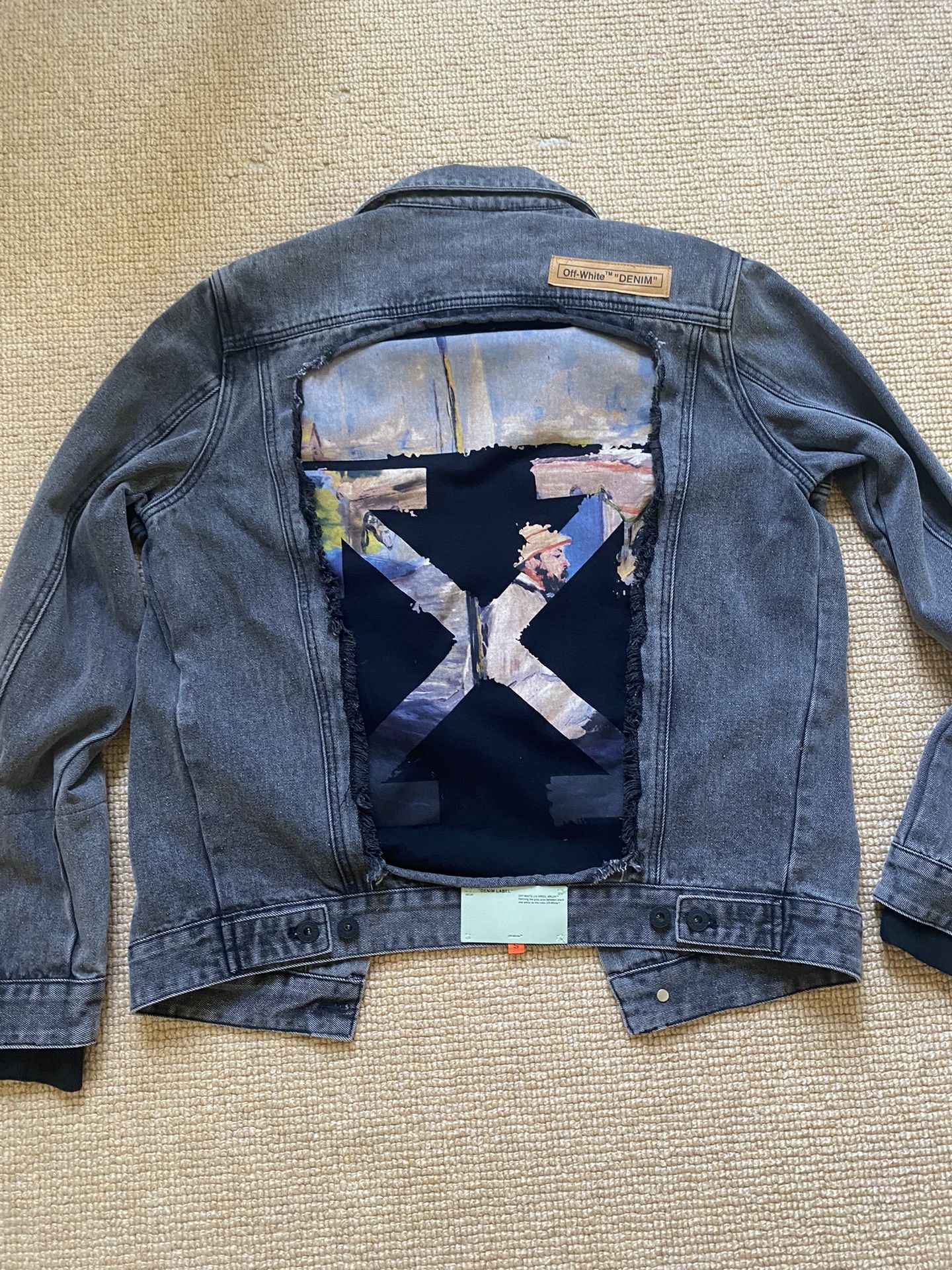 Offwhite Denim Jacket - Monet (flexible with price)