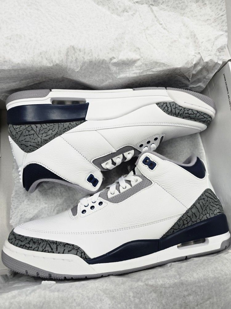Jordan Retro 3 Midnight Navy